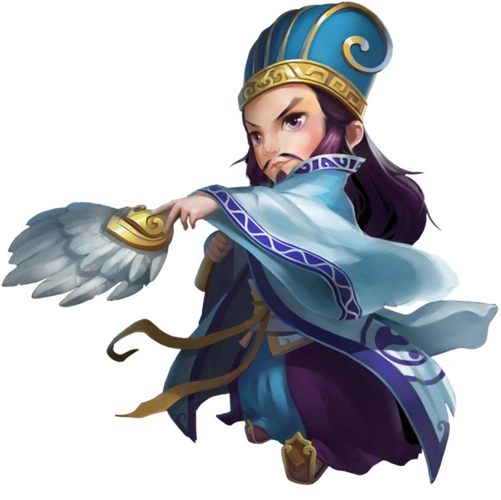 16:10:55卡通游戏三国演义角色人物png免抠素材 诸葛亮q版三国人物没