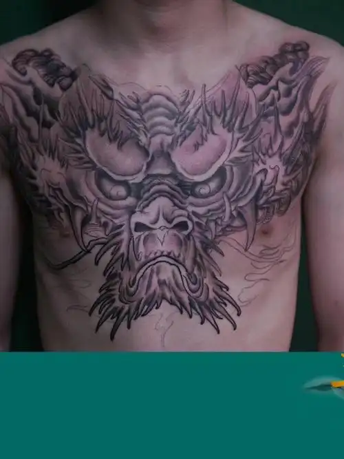 花胸94_纹身图案手稿图片_sif四方的纹身作品集