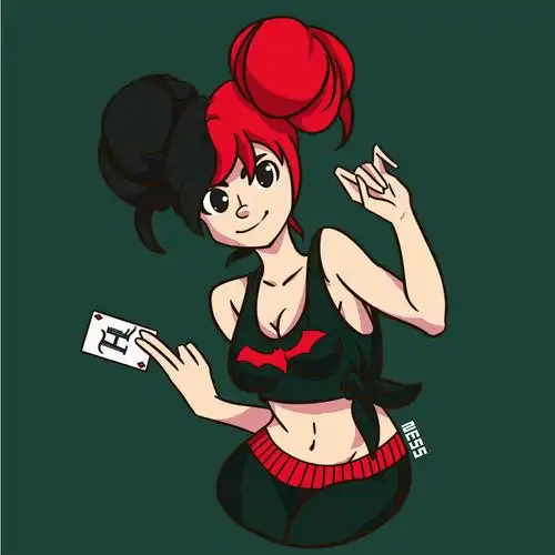 harley quinn fanart personal commission