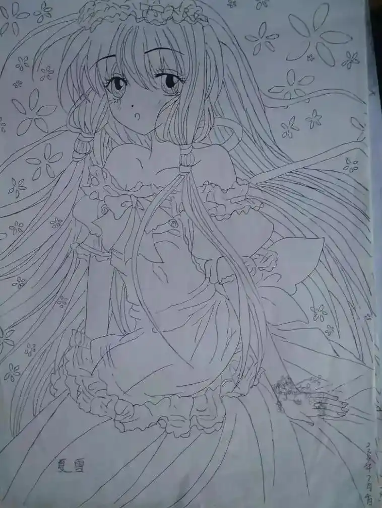 以前画的动漫人物