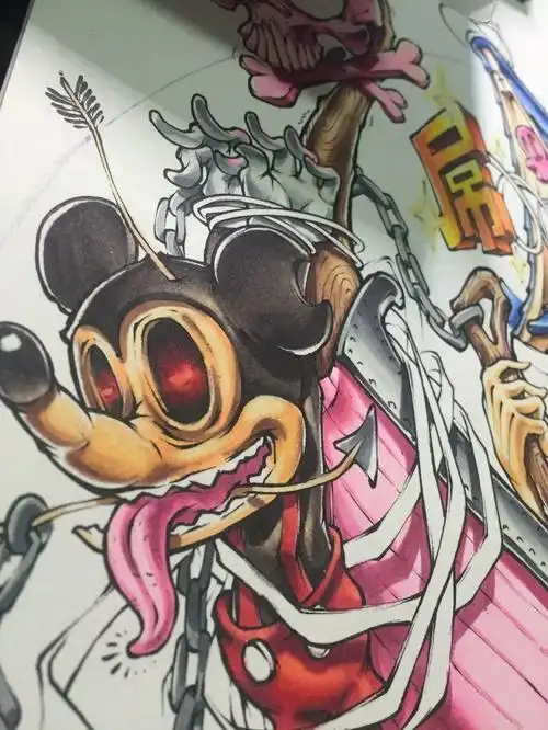 涂鸦公仔手稿流程分享 - 知乎