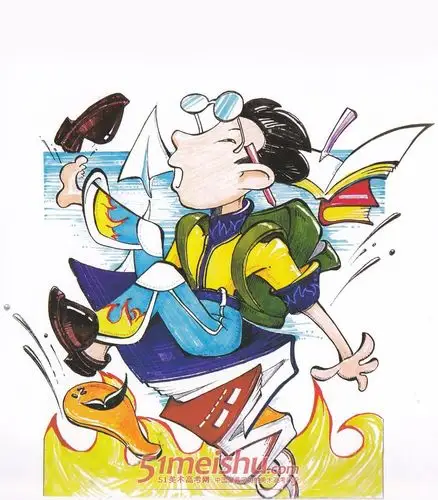 创意速写优秀作品欣赏15
