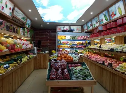 水果店面装修效果图