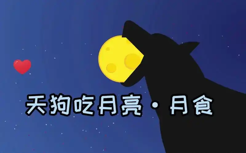 天文学2月球天狗吃月亮