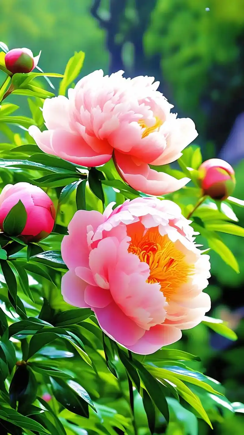 牡丹花开富贵艳,凌霜傲雪自风华.#好看的花一定要分享给你 # - 抖音