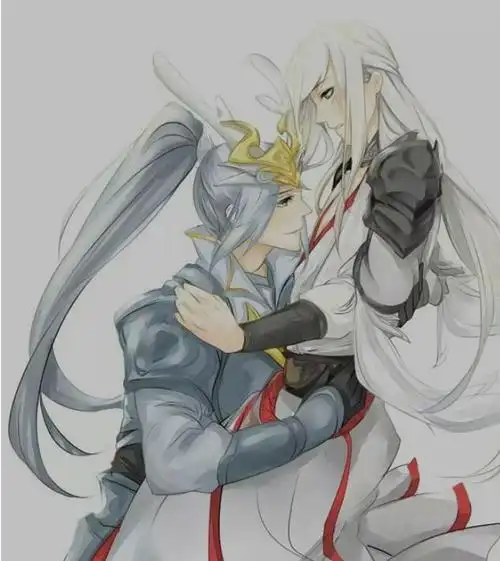 王者荣耀cp合影,两个男英雄的组合,李白韩信最有爱不接受反驳