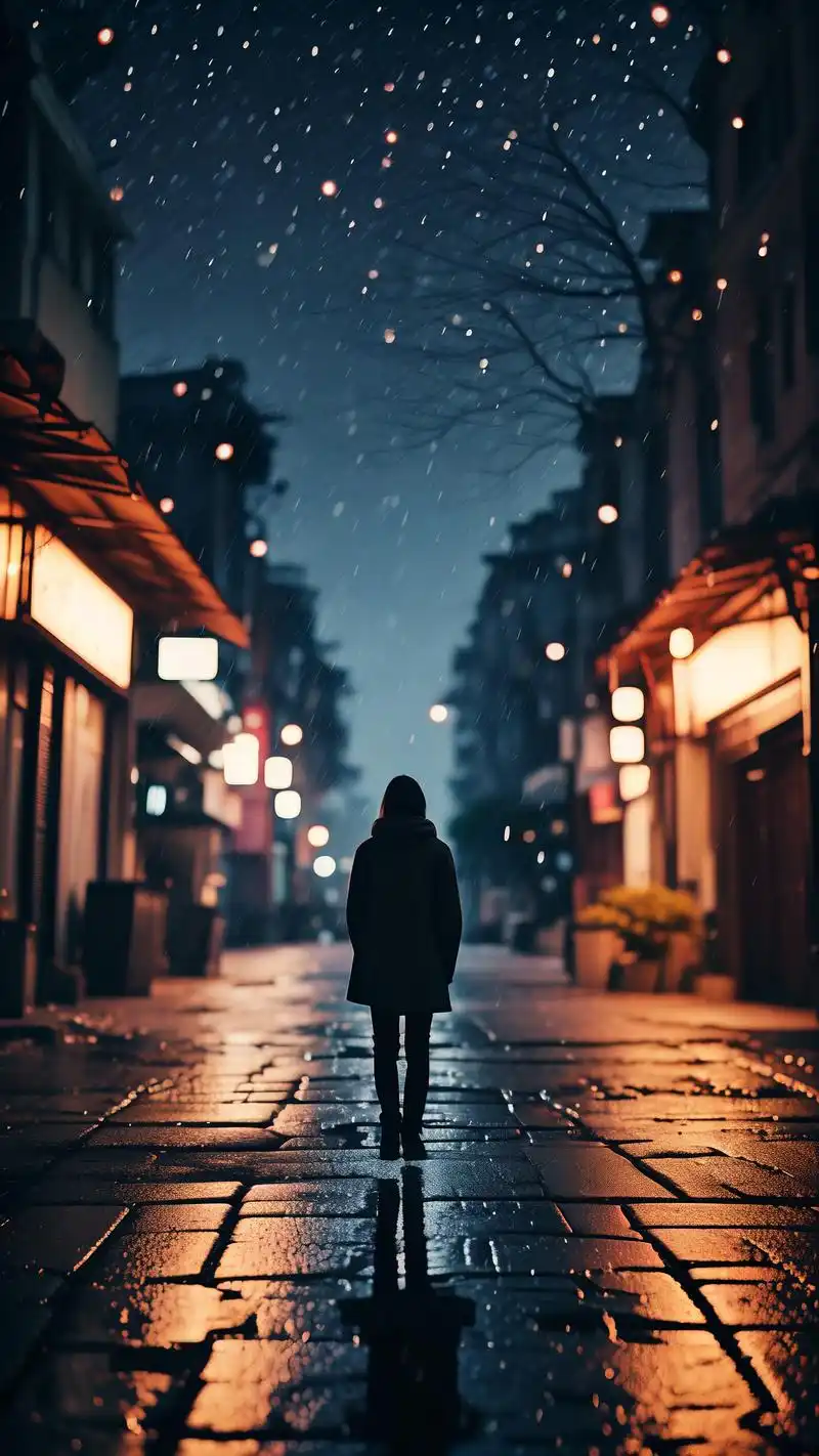 伤感夜晚壁纸,让你一秒沉浸93