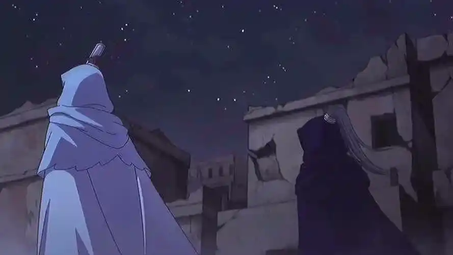 天官赐福:半月国师出场,精致的五官惊艳到了