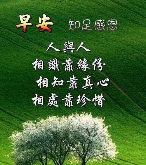 冬天清晨很暖心的问候图片带字早上好祝福问候语句
