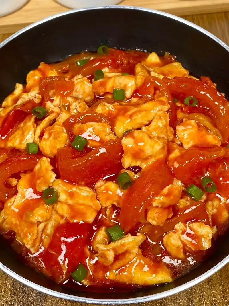 好久没有吃番茄炒鸡蛋啦! - 抖音