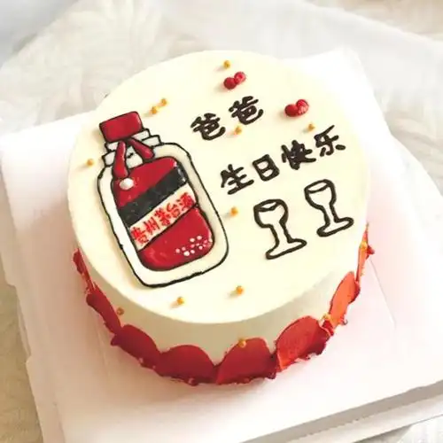 父亲节不只要感恩更应该快乐100款父亲节主题蛋糕图片大全