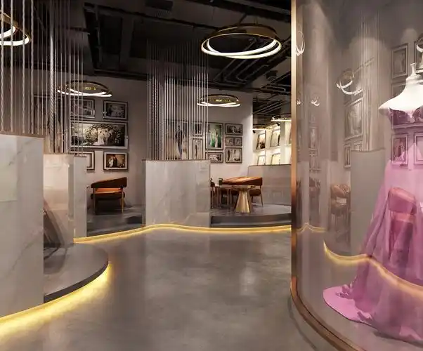 婚纱店——提拉米苏环球旅拍|空间|室内设计|天斐效果图雪儿 - 原创