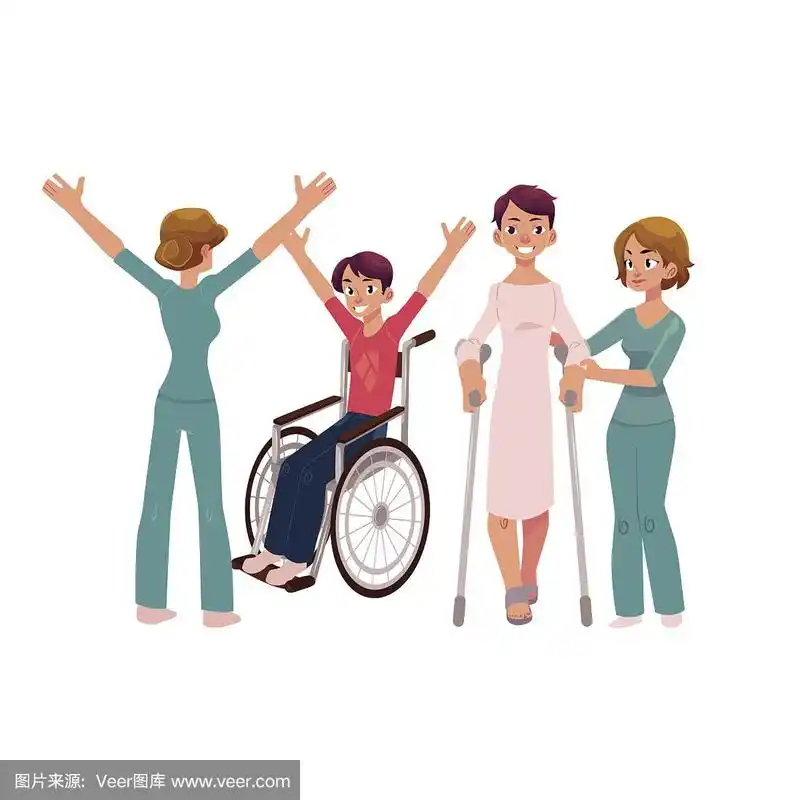 医疗康复,仰卧起坐和轮椅