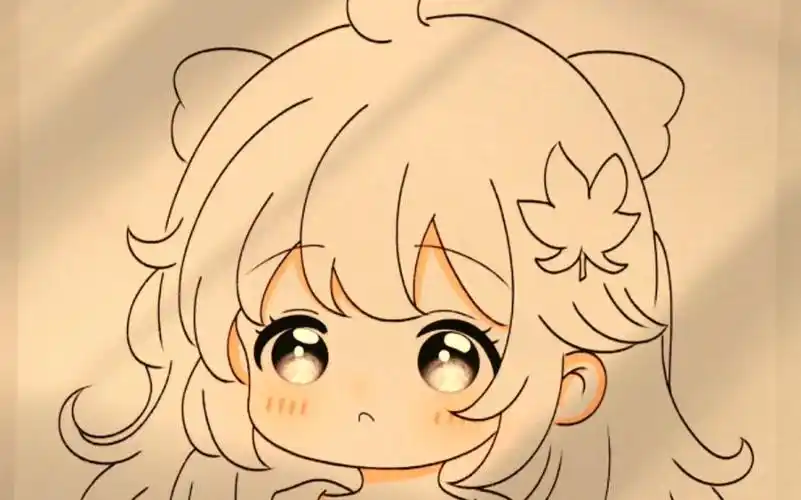 超可爱又简单的q版人物简笔画⑥