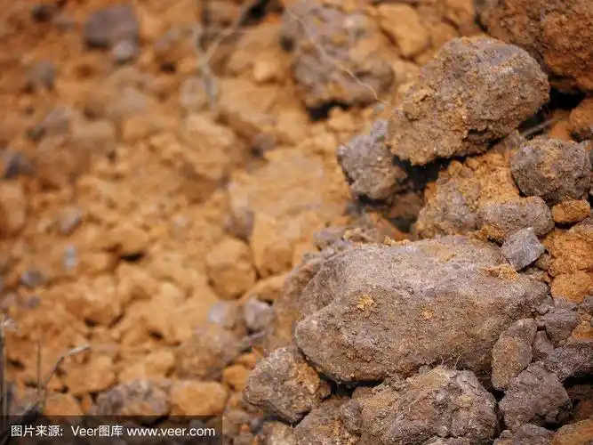 为农业关闭棕色土壤.自然地面粘土,泥土,土地尘埃纹理背景.
