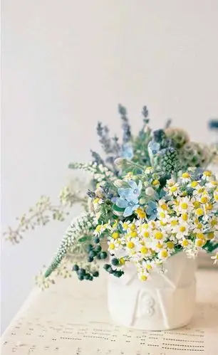 花朵文艺简约背景图免抠素材免费下载_觅元素51yuansu.com