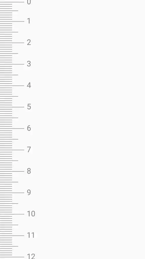 在一个木函app中使用尺子的具体操作步骤