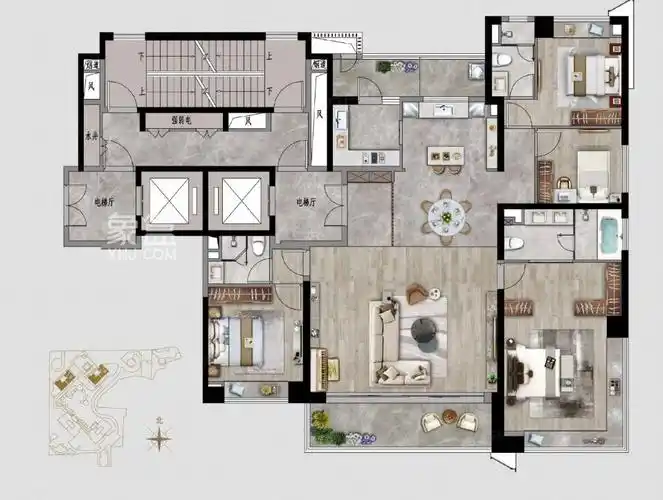 万科瑧湾汇户型图