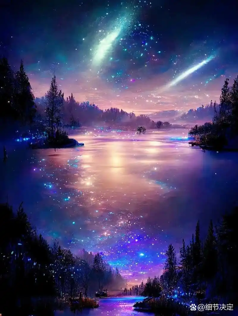 繁星闪闪,美丽星空| 星空背景图