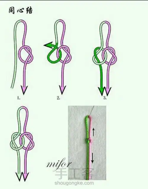 同心结四象流苏