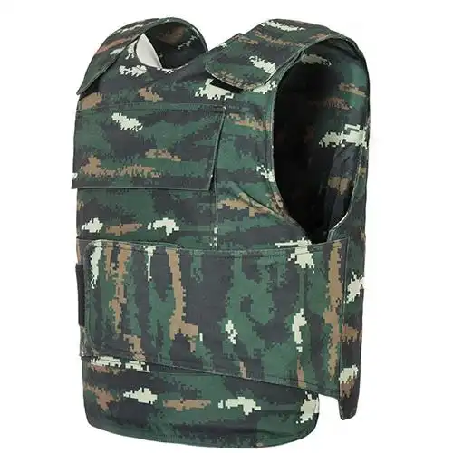 武警特战虎斑迷彩防弹衣/软质三级防弹背心/非金属防弹背心-供应产品