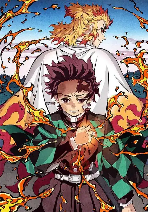 鬼灭之刃无限列车篇tv版第二卷bd封面公开