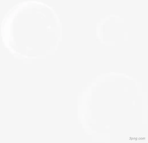 白色气泡png素材透明免抠图片漂浮元素