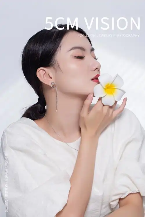 珠宝模特佩戴拍摄x5cm珠宝摄影