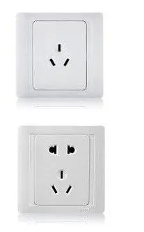 白色的正方形可以插墙上是个什么东西