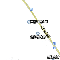 富阳新沙岛景区卫星地图