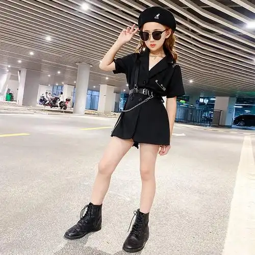 小女孩霸气衣服夏