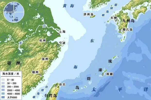 有东海和南海,你知道西海和北海在哪里吗?