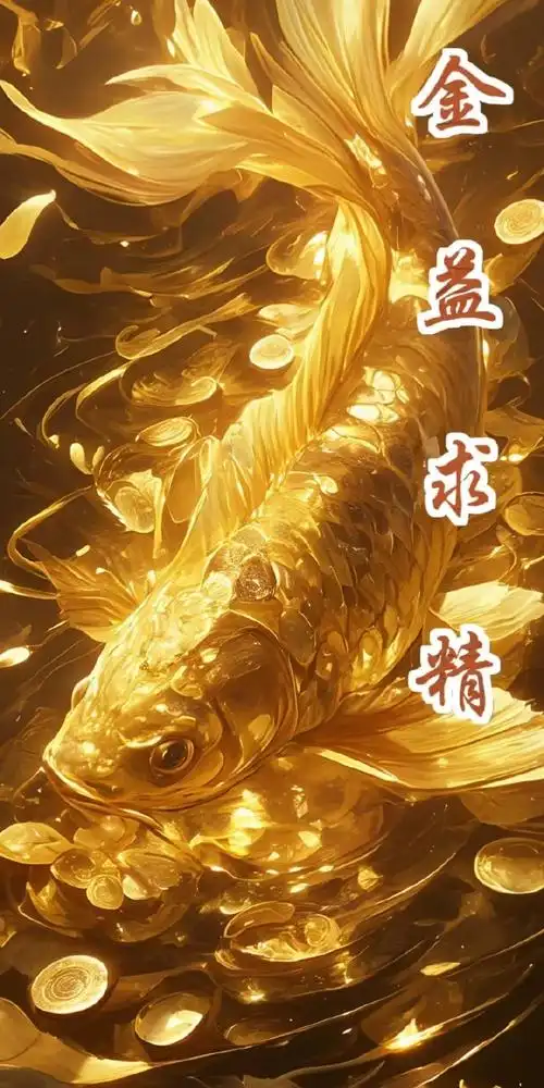 一大波高能量好运壁纸来袭!好运锦鲤,见者有喜!