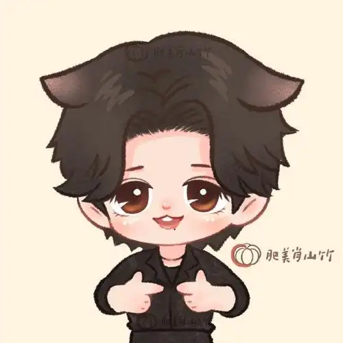 肖战超话小狼:就配合你可爱一秒#肖战好像被胁迫了#xz#我画的就是肖战