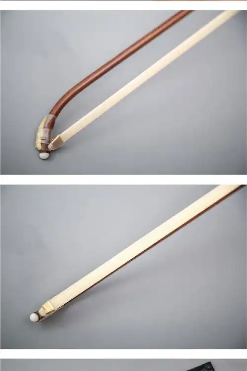 专业老红木二胡标配老紫竹琴弓专业二胡弓子纯白马尾公马尾弓毛演奏级