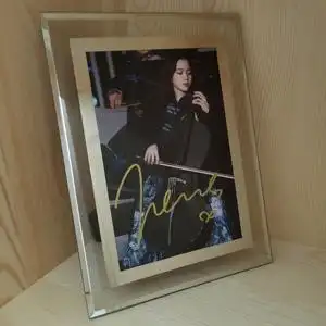 欧阳娜娜签名照 欧阳娜娜同款代言专辑海报明信拍立玩偶送人礼物