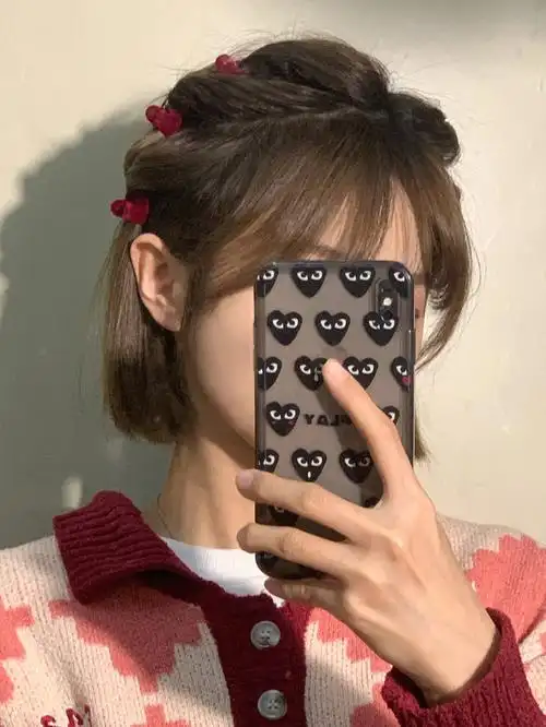 短发编发短发女孩也可以拥有甜甜的编发