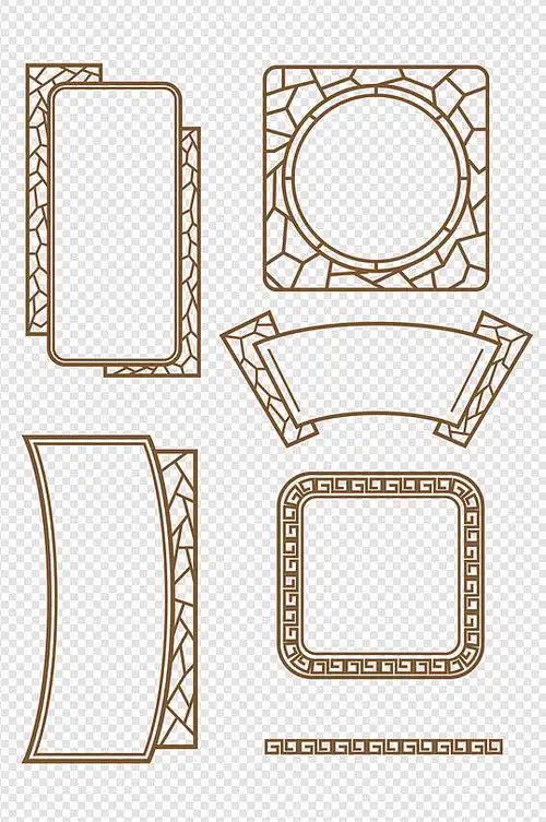复古文化边框图片-复古文化边框设计素材-复古文化边框模板下载
