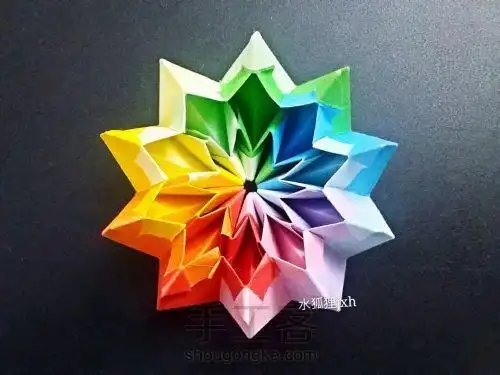 无限翻转折纸图解超简单