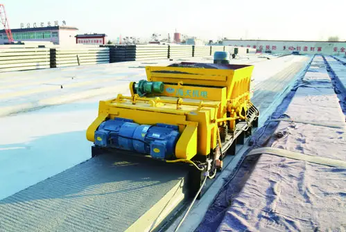 推挤式空心板成型机 混凝土sp楼板机 预制板机 墙体楼板机 海天机电