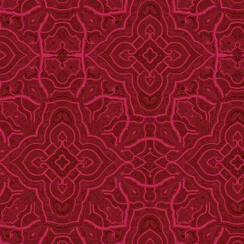 古典暗红花纹底纹