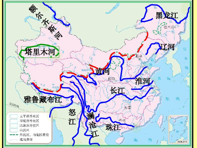 人教版(新课程标准) 八年级上册 第二章 中国的自然环境 第三节 河流