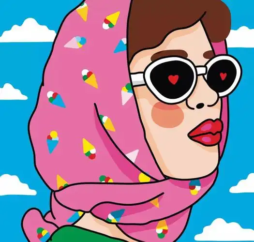 另类搞怪头像动漫头像丑萌插画