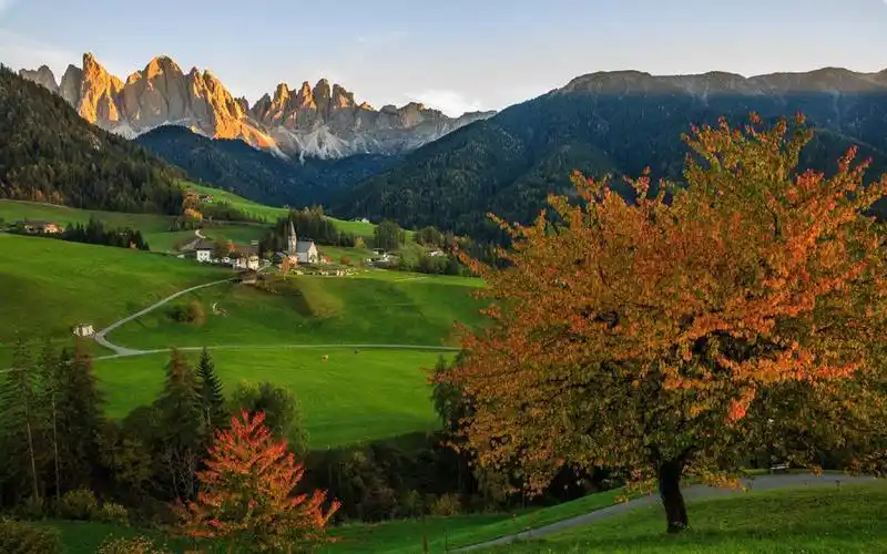 唯美护眼田园风光图片电脑壁纸