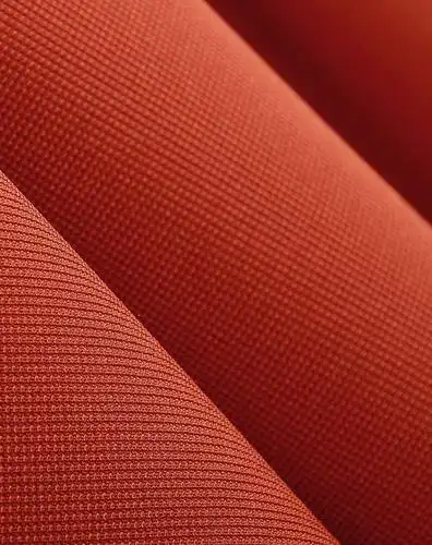 (不上线)砖红色长袖修身连衣裙