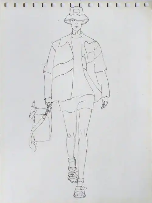 学画3720221222服装设计手绘22