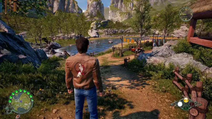 《莎木3》pc版大量4k截图 优化似乎待完善 - 游云网