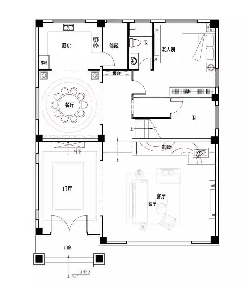 三层半豪宅.三层半超级豪宅.客厅中空.首层层高高.屋顶带露台 - 抖音