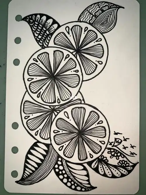 黑白装饰画简单黑白装饰画简单易画