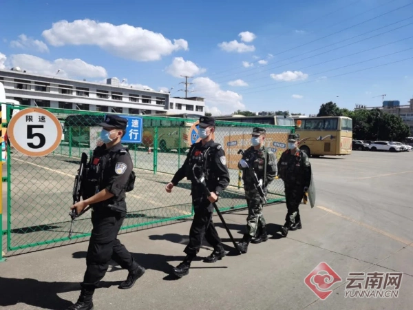 昆明五华巡特警大队五招发力护航cop15
